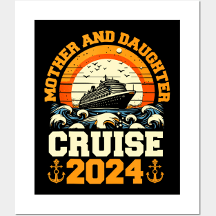 Cruise Mother Daughter Trip 2024 Mom Daughter Vacation Posters and Art